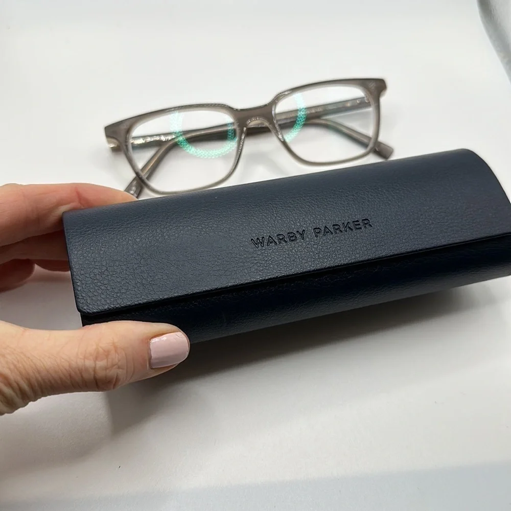 Warby Parker Barnett frames and case